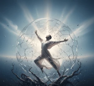 Mann findet innere Klarheit und mentale Stärke im Alltag