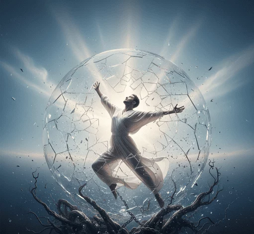 Mann findet innere Klarheit und mentale Stärke im Alltag